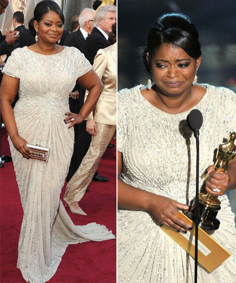 Octavia Spencer Oscars 2012