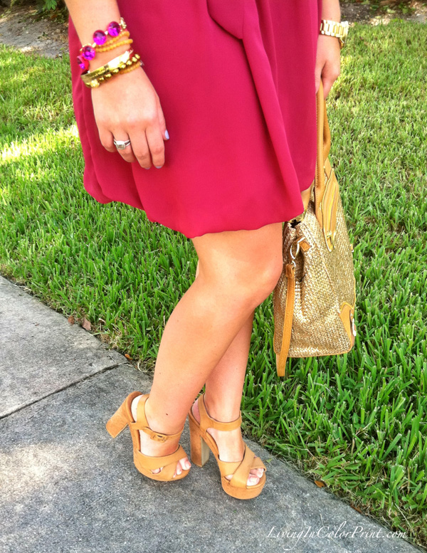 camel sandals heels, blogger summer outfit