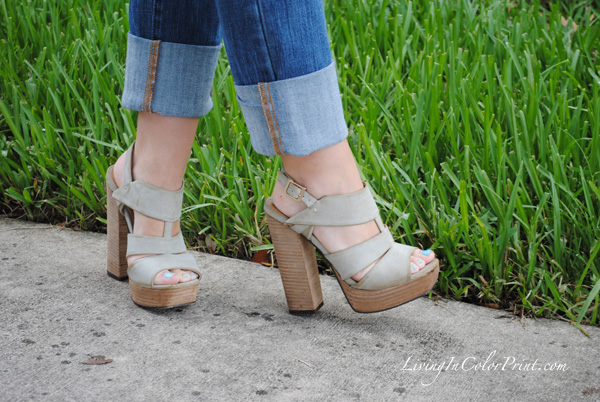 blogger style, ootd, MIA shoes, MIA heels, taupe heel