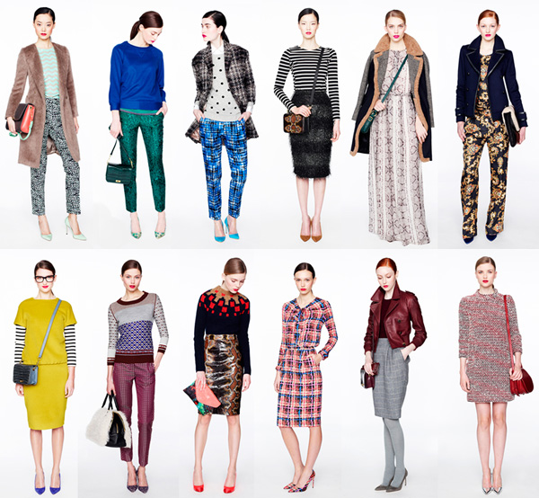 J Crew fall 2012 collection