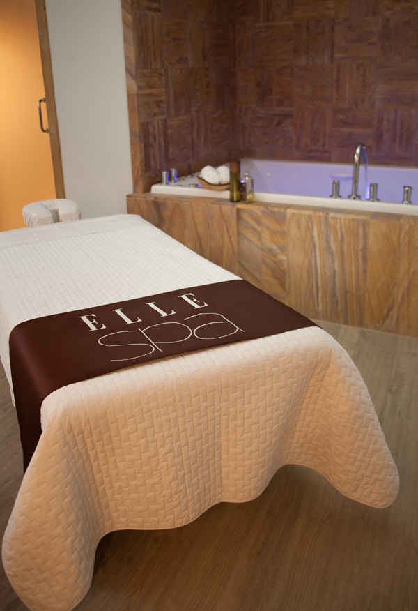 ELLE Spa massage room 