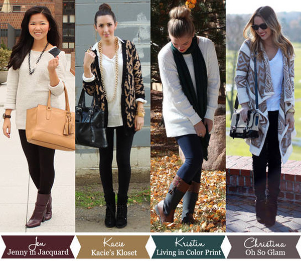 4 Ways to Wear: Oversized Sweaters - Color By K