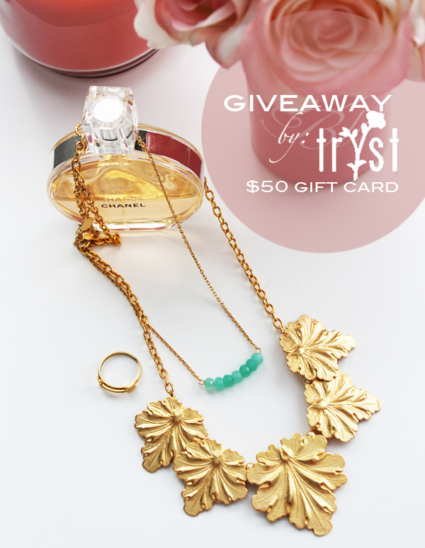 Tryst Jewelry Giveaway