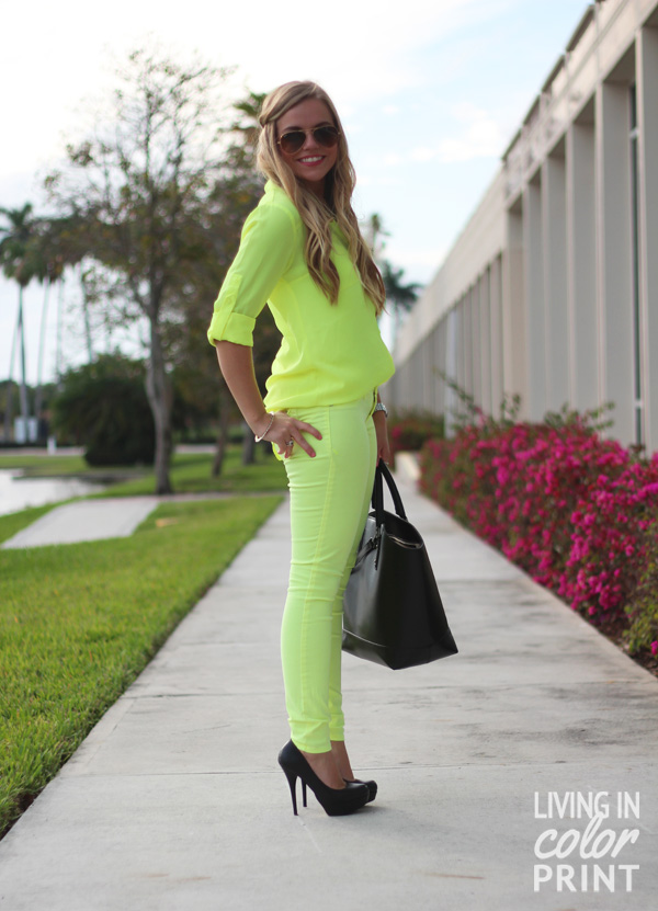 Styling Spring Denim | Neon - Color By K