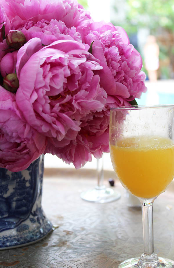 Tory Burch Resort 2014 Preview | Pink Peonies + Mimosas