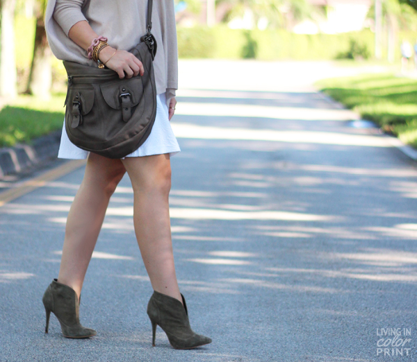 Falling for Fall | Olive Booties