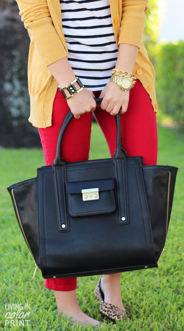 Red + Mustard | Living In Color Print