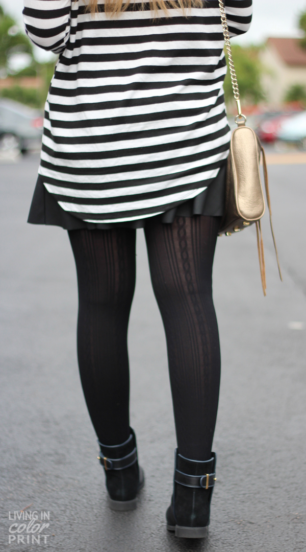 Stripes + Leather