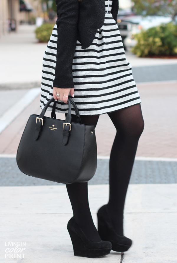 Striped Fit + Flare | Living In Color Print