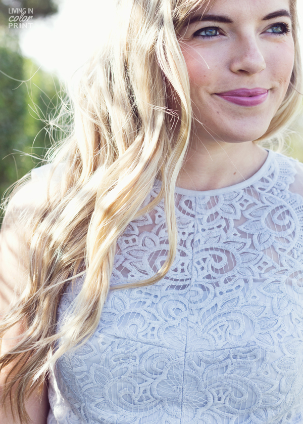 Grey Lace | Living In Color Print