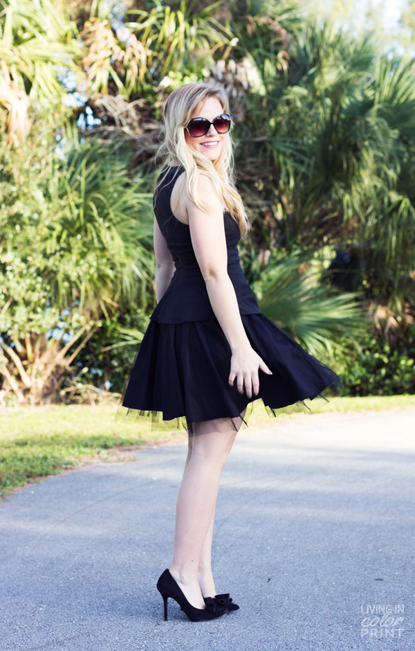 Black Tulle | Living In Color Print