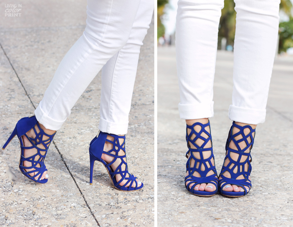 Cobalt Cut-Outs | Living In Color Print