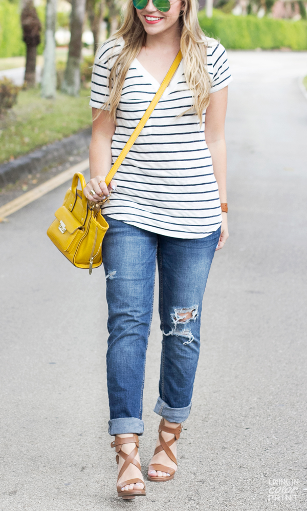 Laid Back Stripes | Living In Color Print
