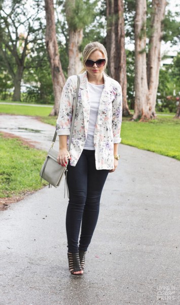 Floral Blazer - Color By K