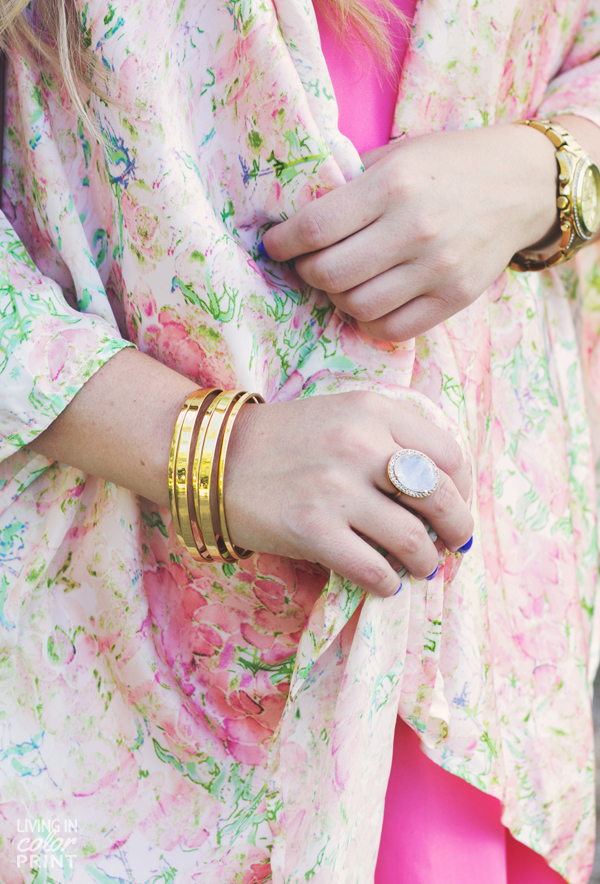Floral Kimono | Living In Color Print