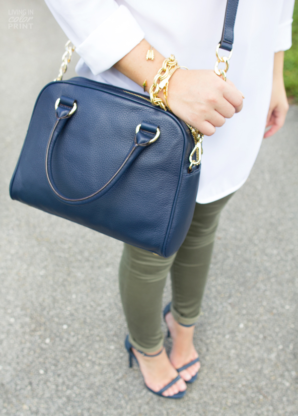 Olive + Navy | Living In Color Print