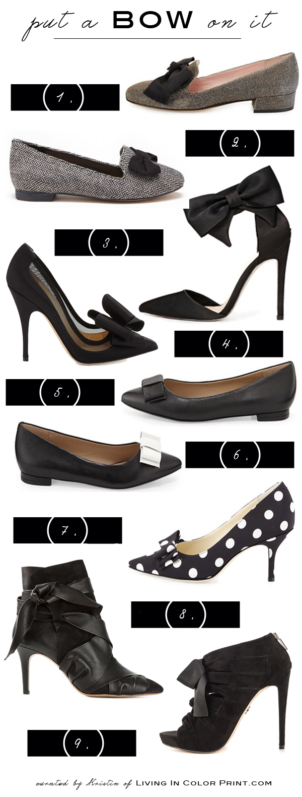 Trending Tuesday | Bow Shoes - Color By K