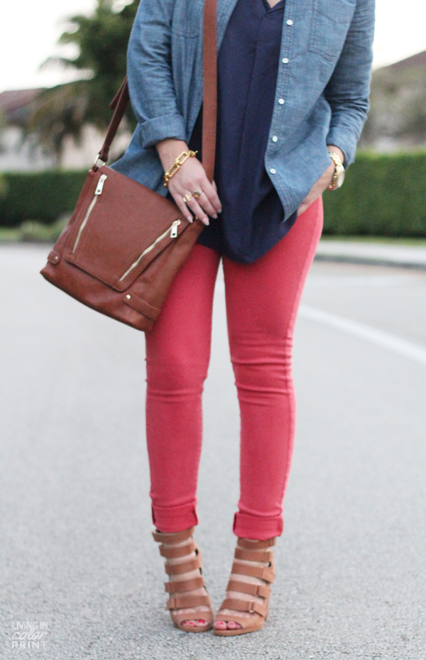 Apricot + Chambray | Living In Color Print