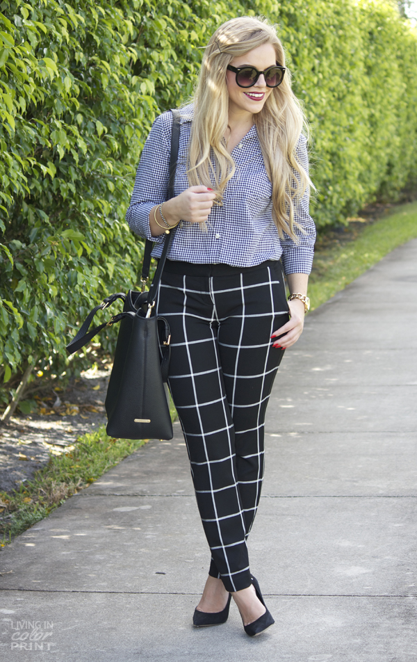 Check + Gingham | Living In Color Print
