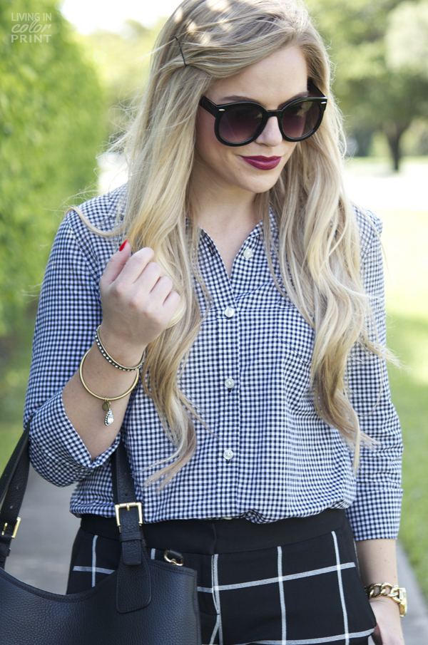 Check + Gingham | Living In Color Print