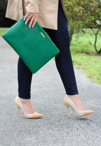 Green Clutch - Color By K