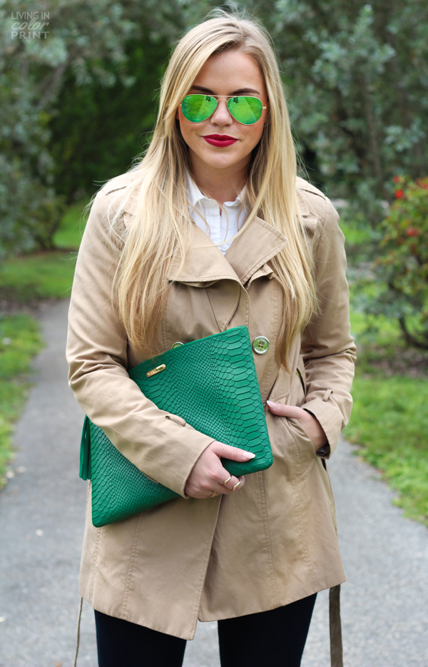 Green Clutch | Living In Color Print