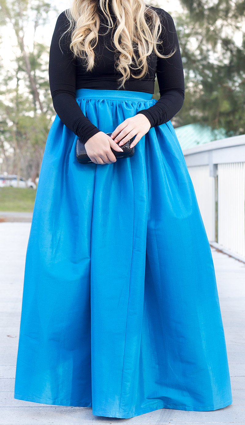 turquoise-blue-cinderella-full-maxi-skirt