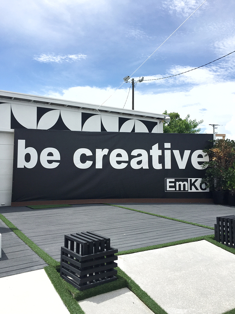 be creative sign