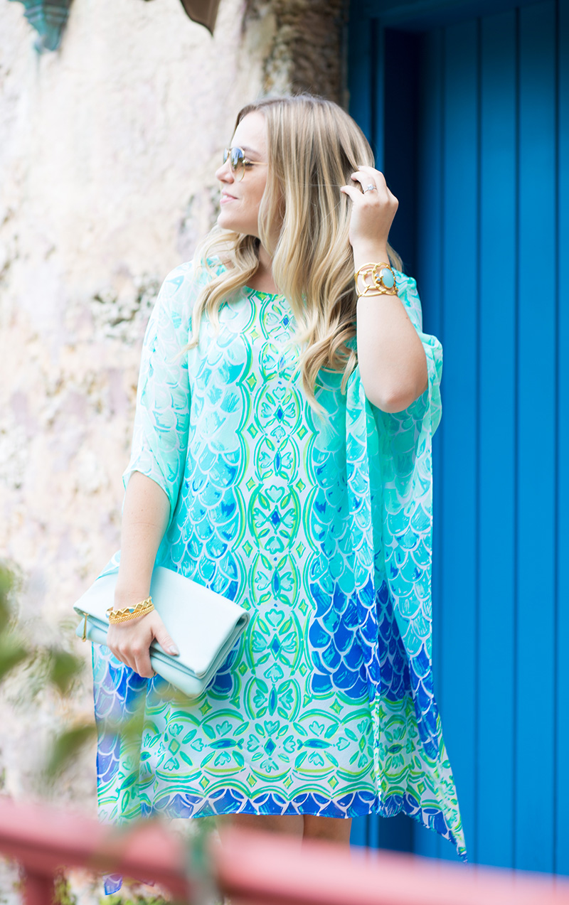 Lilly Pulitzer Caftan in Spain