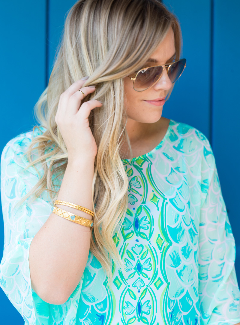Lilly Pulitzer Caftan in Spain