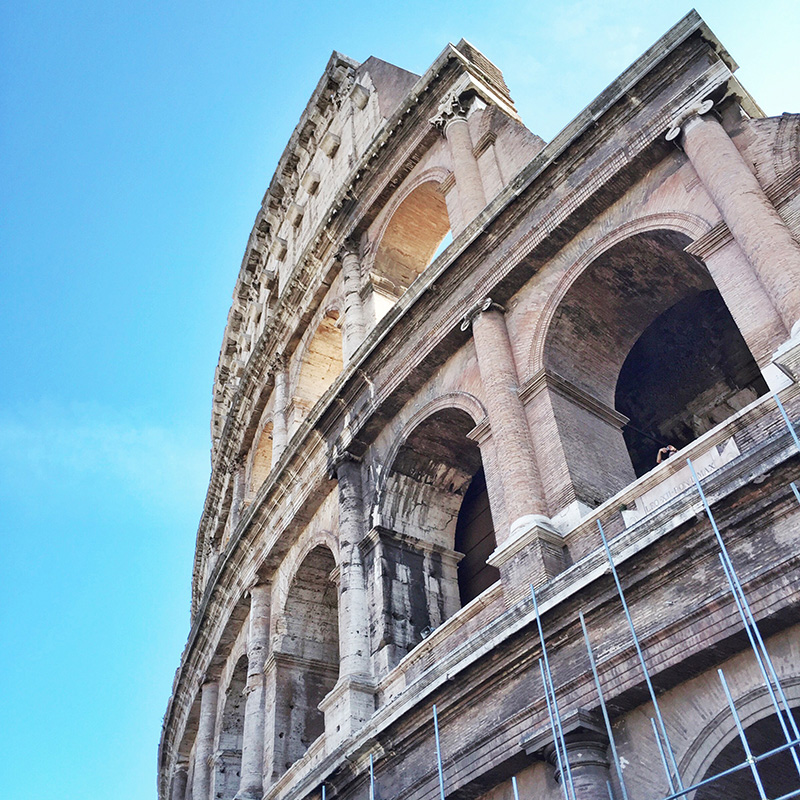 coliseum in rome during MSC Cruise