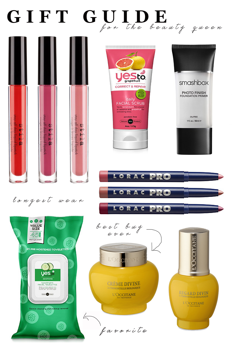 Gift Guide for the Beauty Queen