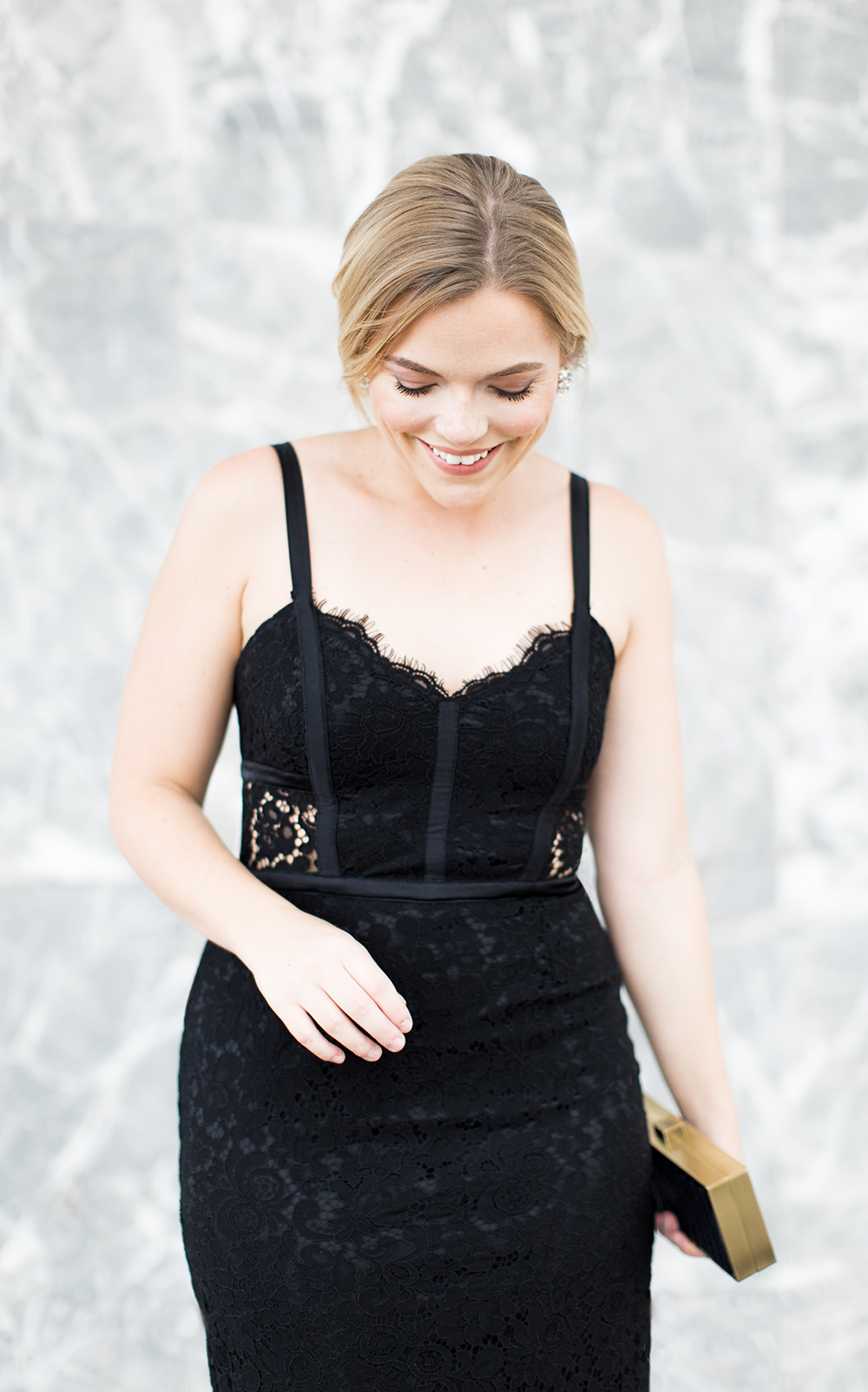 Express Black Lacey Dress + Giveaway