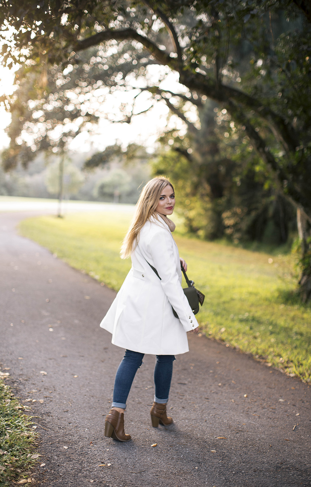 White Coat for Fall | Living In Color Print