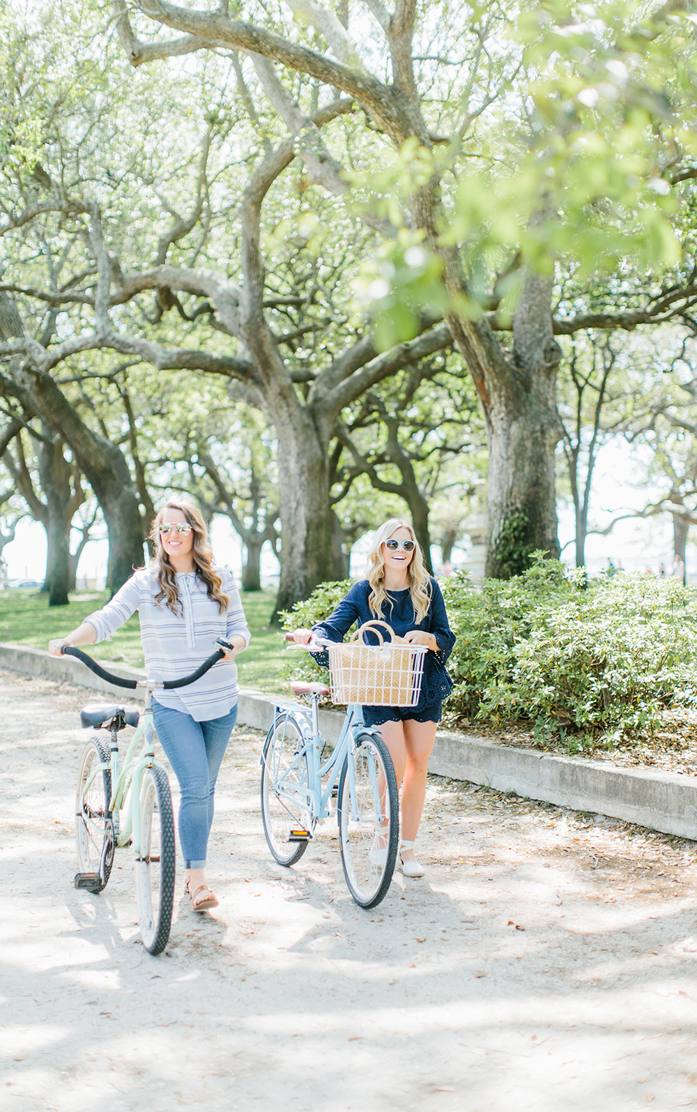 Bike Ride through the Battery, Charleston