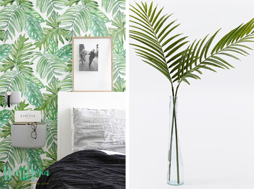 Palm Inspired Guest Room