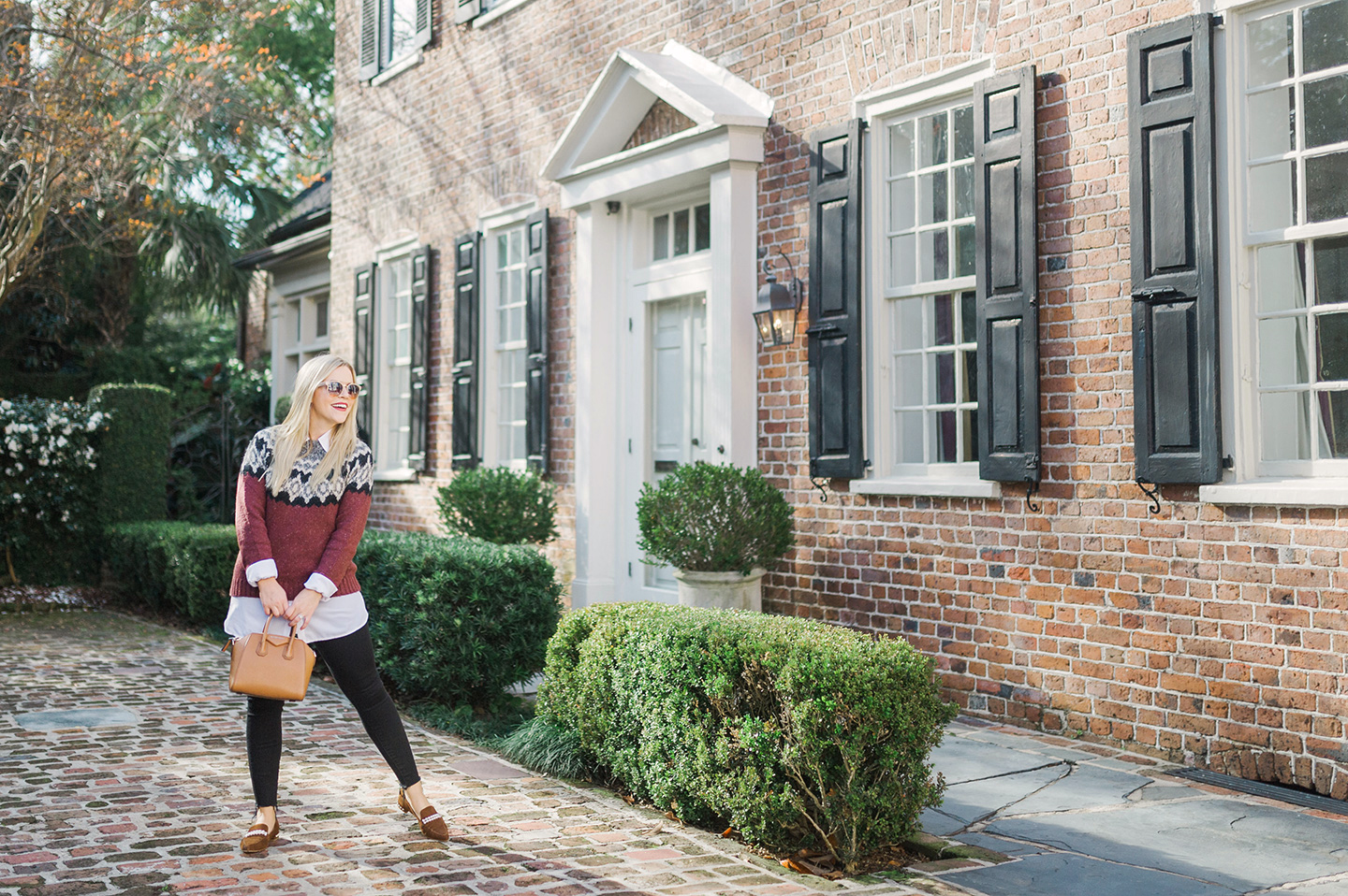 Fair Isle Sweater in Charleston