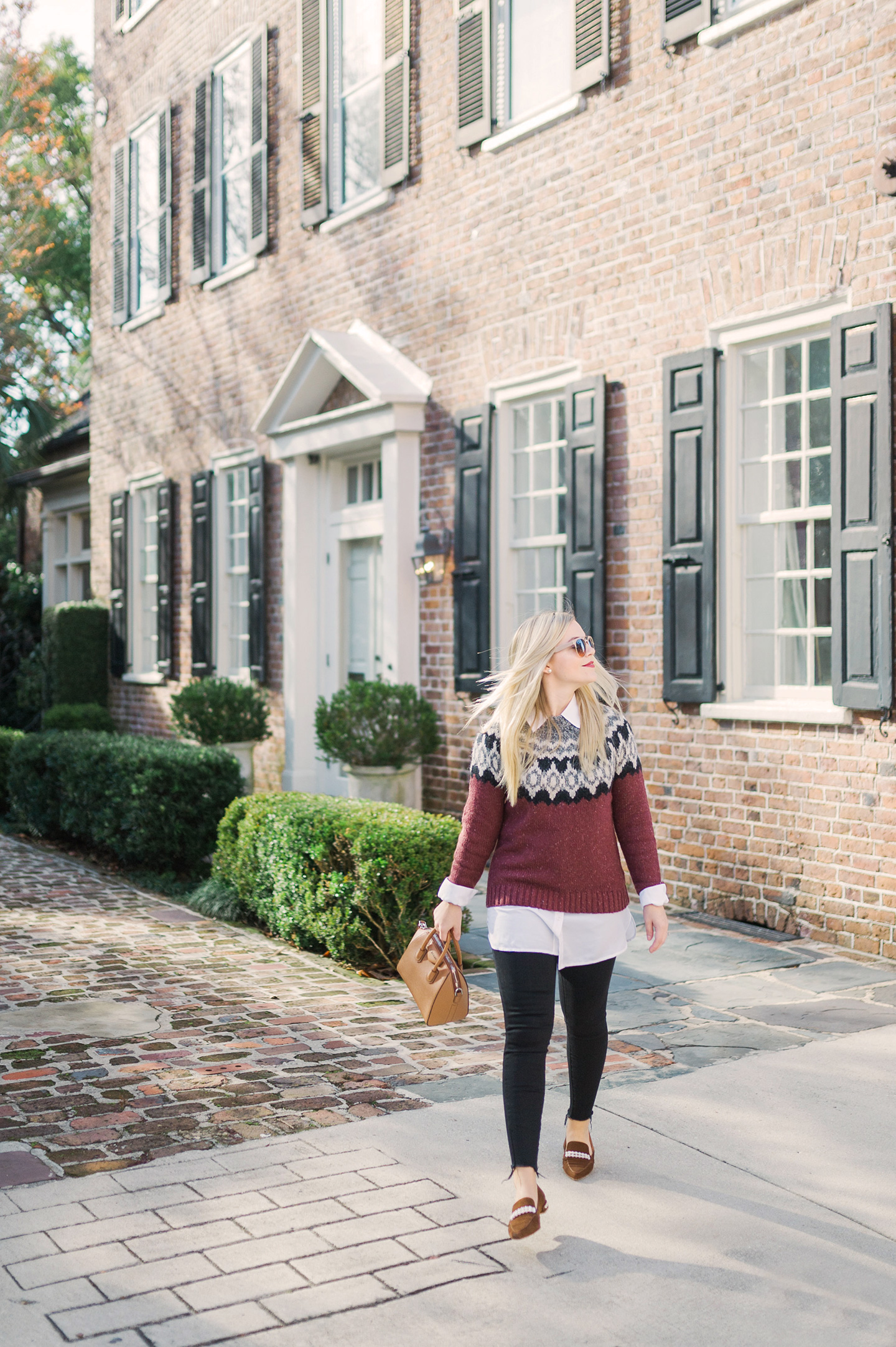 Fair Isle Sweater in Charleston