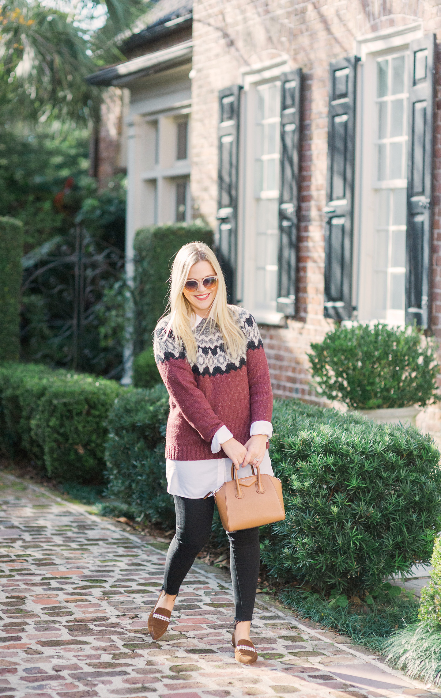 Fair Isle Sweater in Charleston