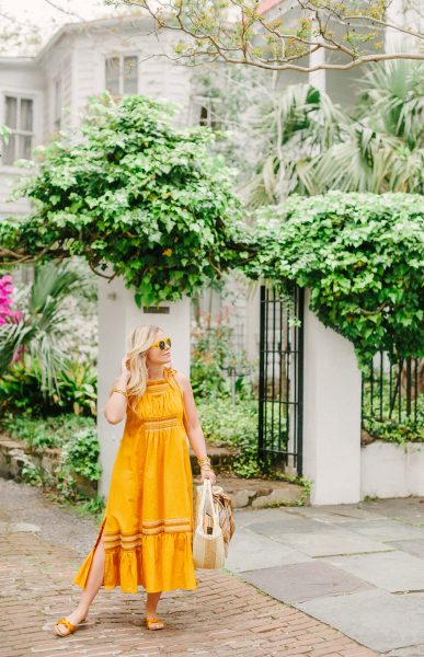 Mustard Boho Maxi Dress - Color By K