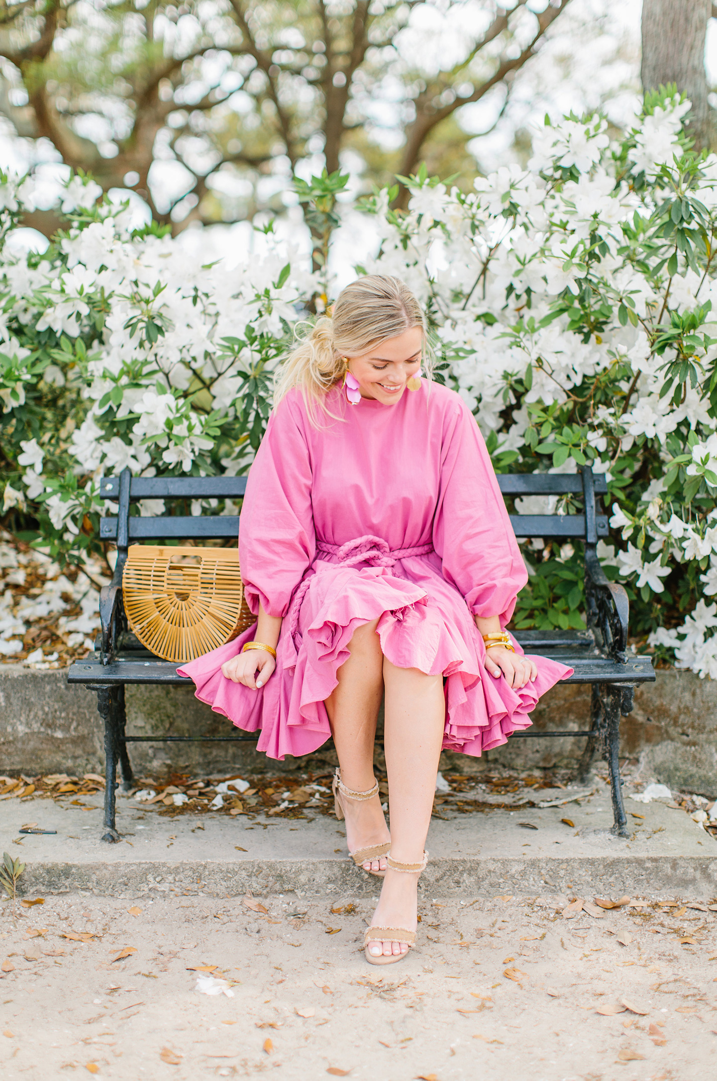 Pink Twirl Rhodes Resort Dress