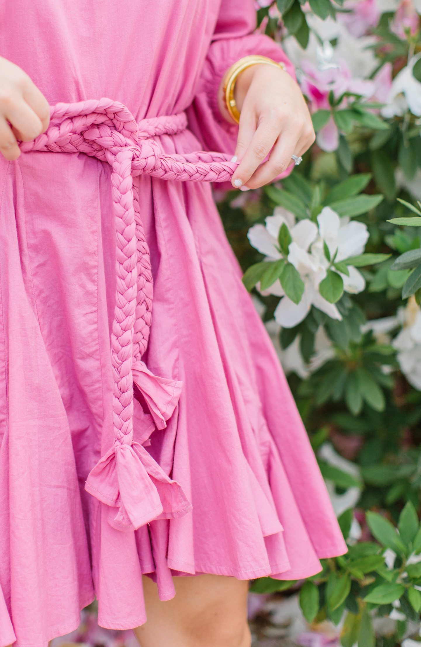 Pink Twirl Rhodes Resort Dress
