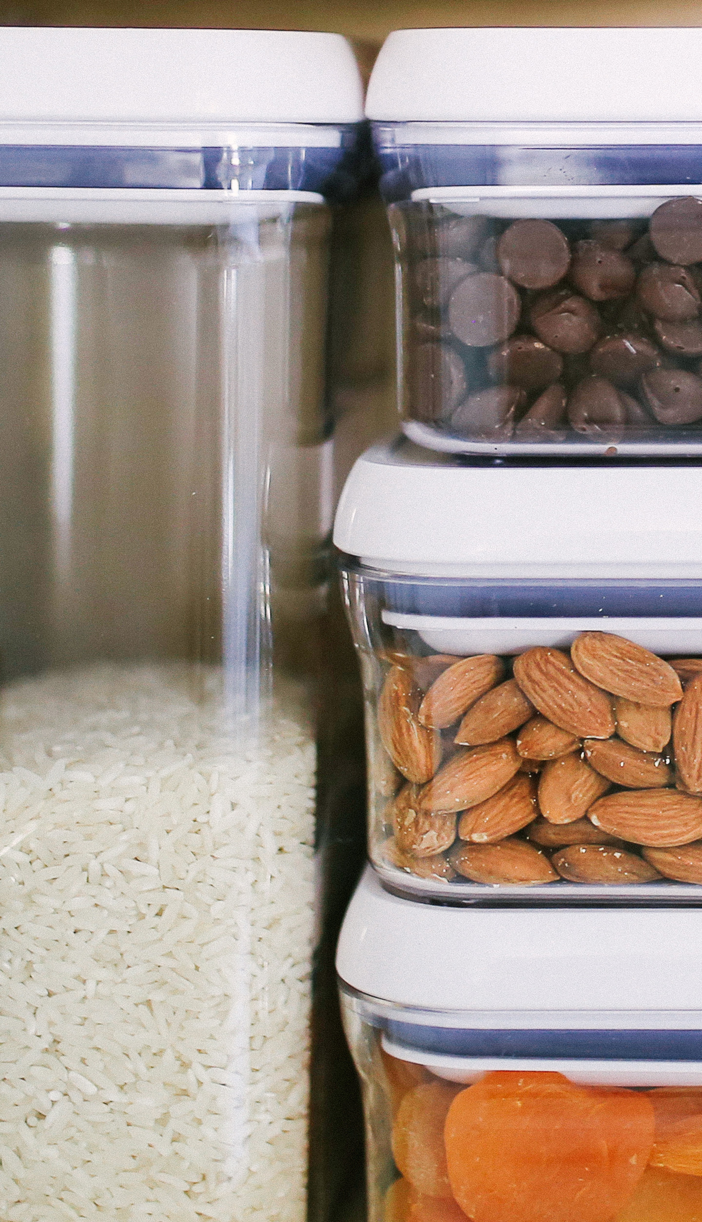 Organized Pantry with Bed Bath & Beyond