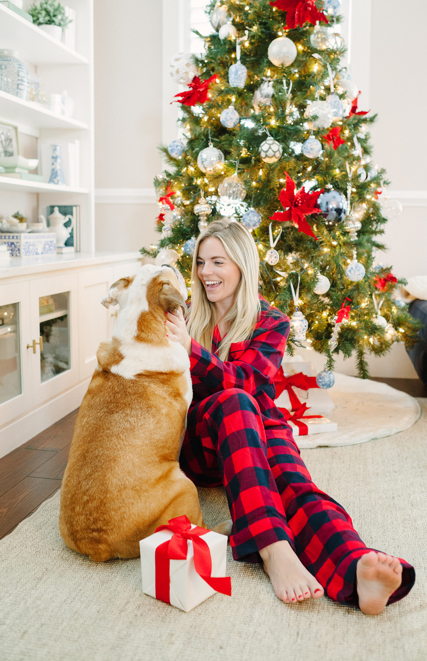 Lands End Pajamas for Christmas | COLOR by K