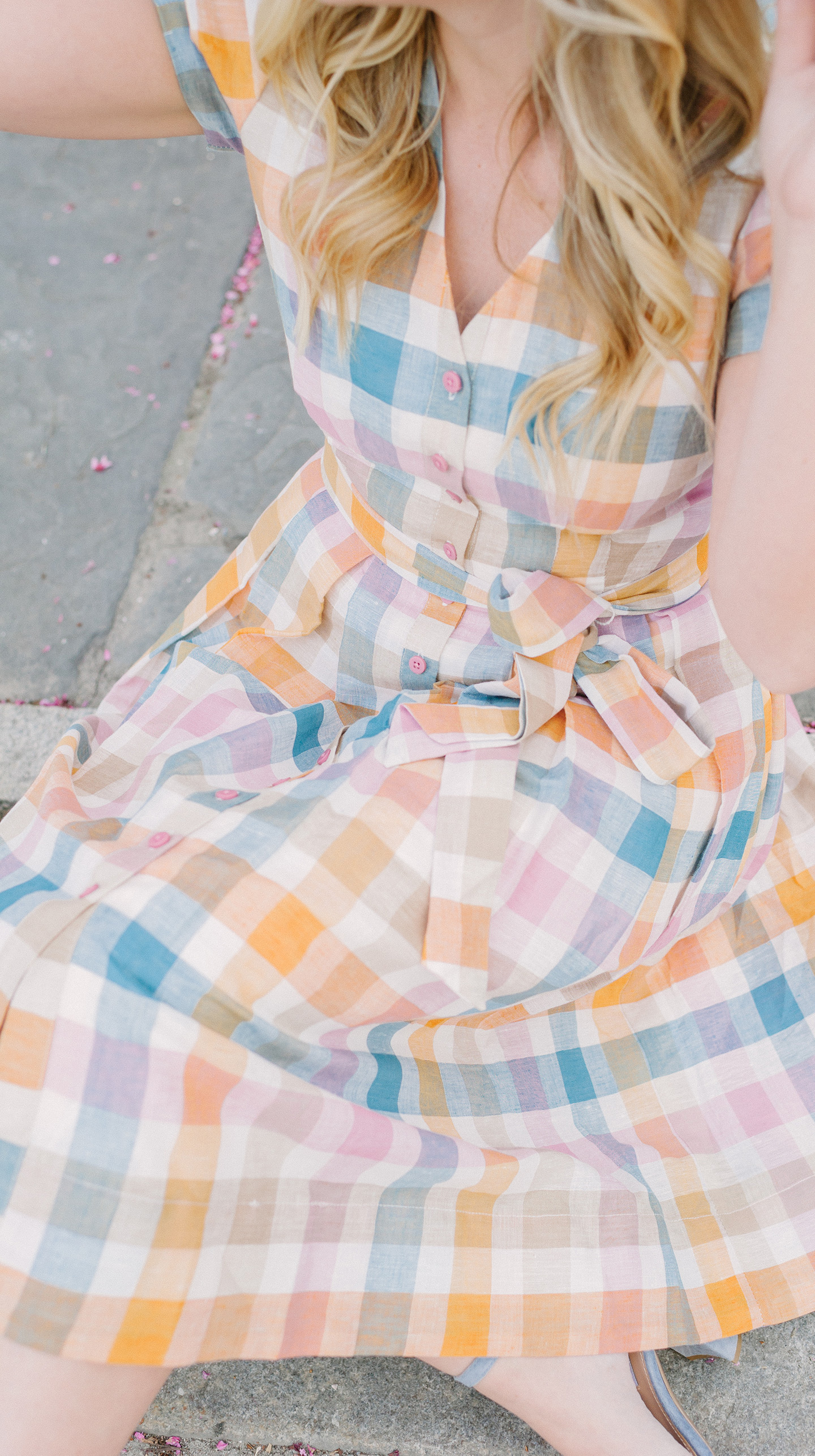Colorful Checkered Dress | COLOR by K