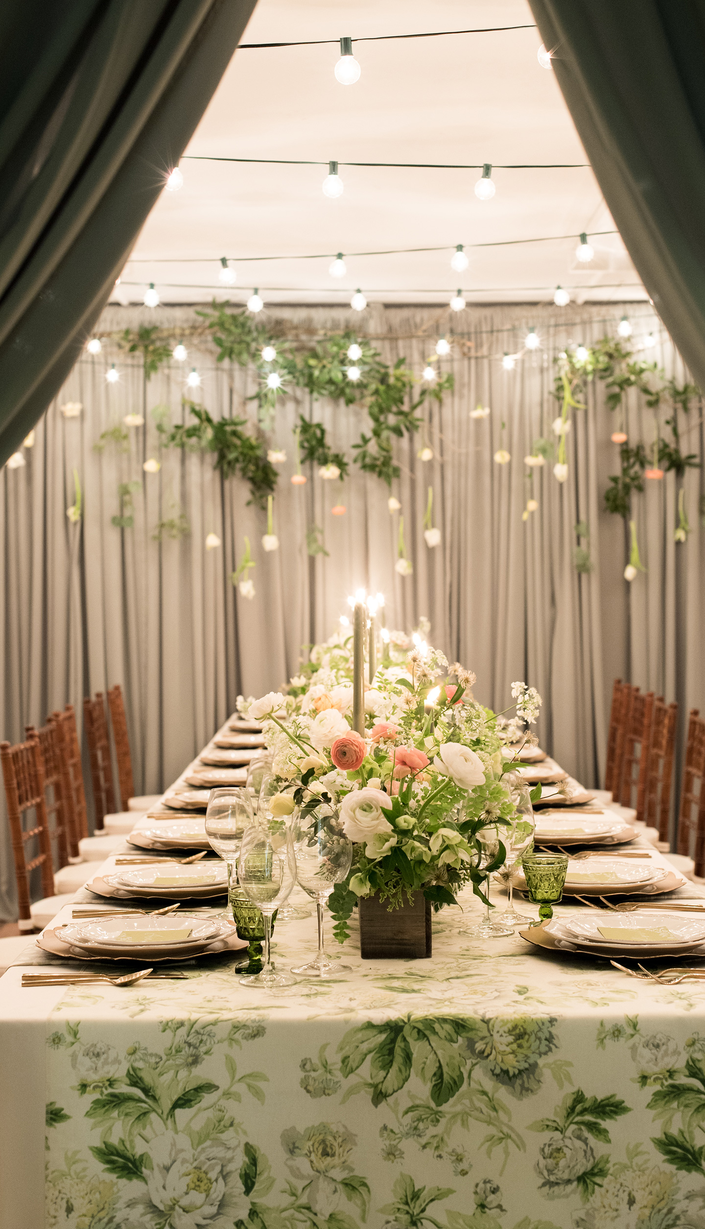 This is 30 | An Indoor Garden Dinner Party - Color By K