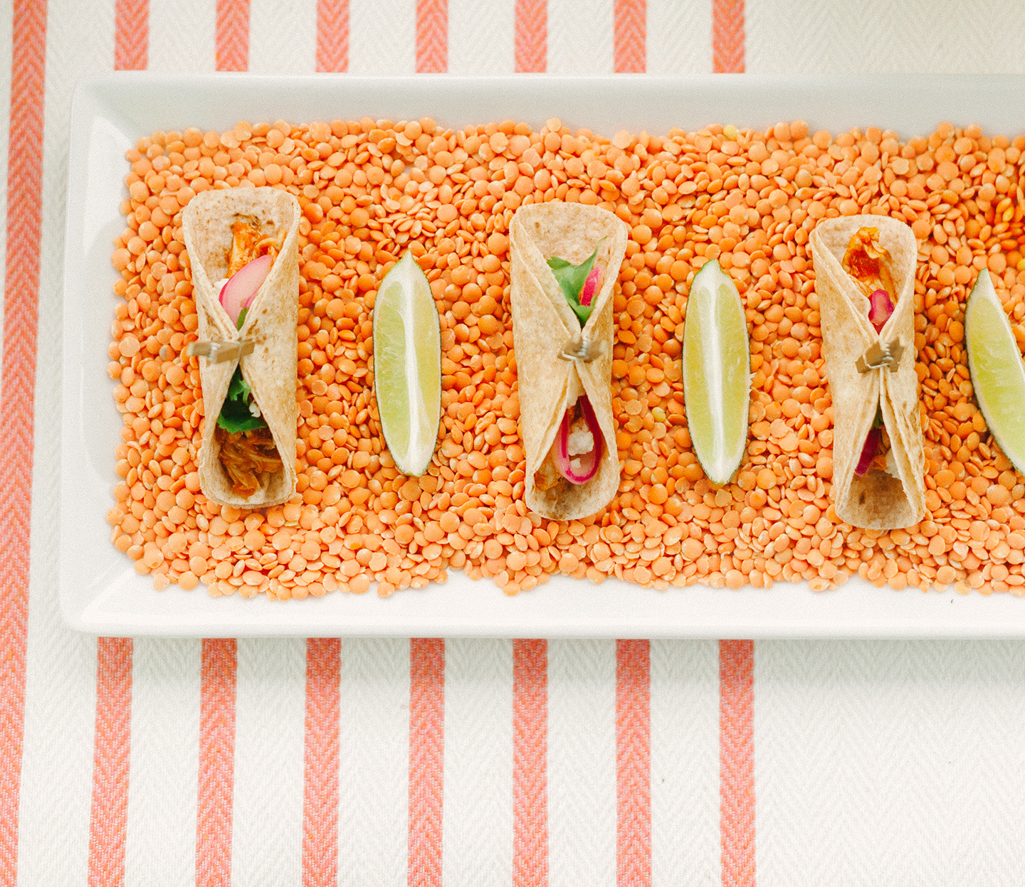 Lentils for Plating Garnish