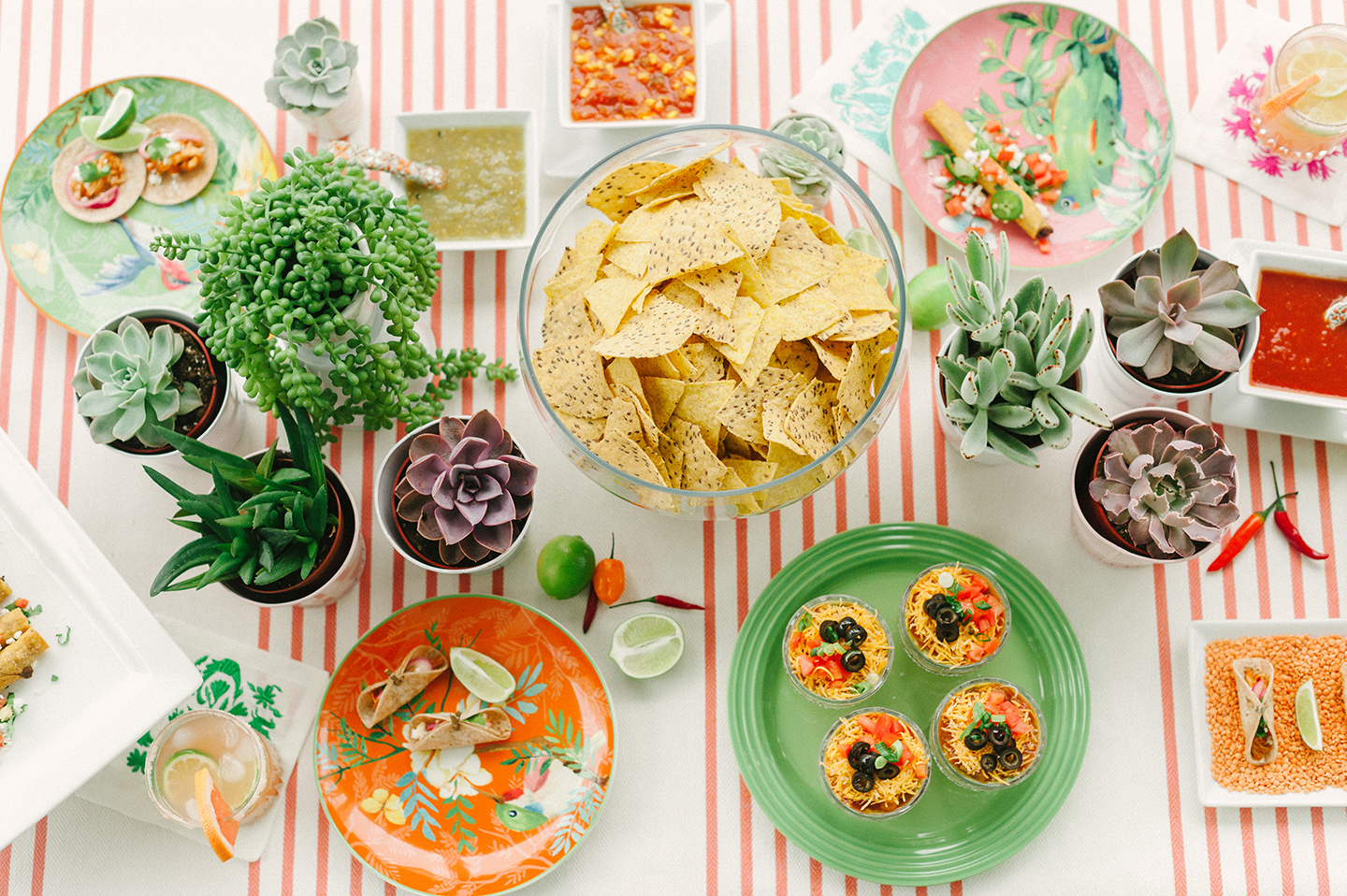 Cinco de Mayo Food Spread | COLOR by K