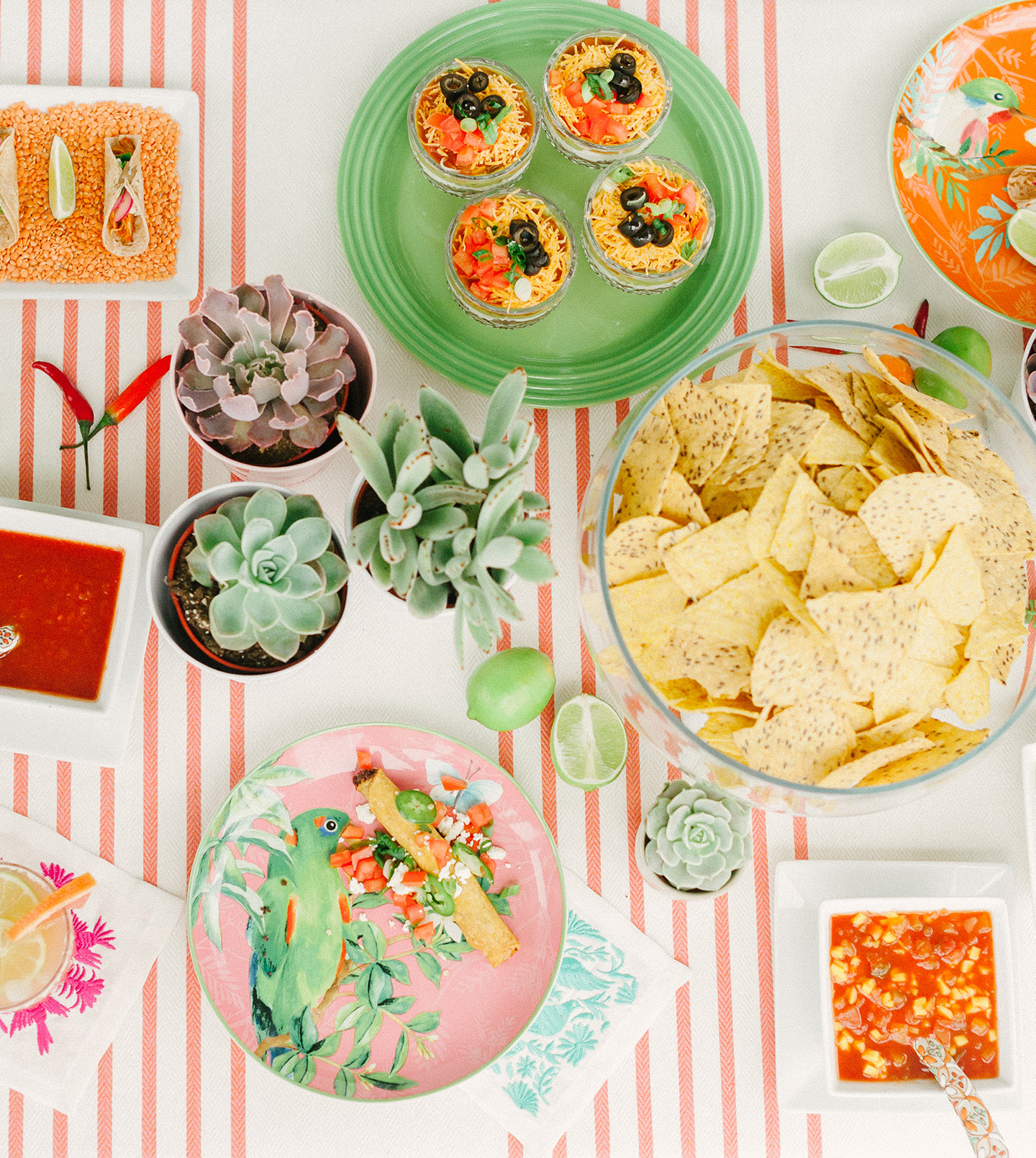 Cinco de Mayo Food Spread | COLOR by K