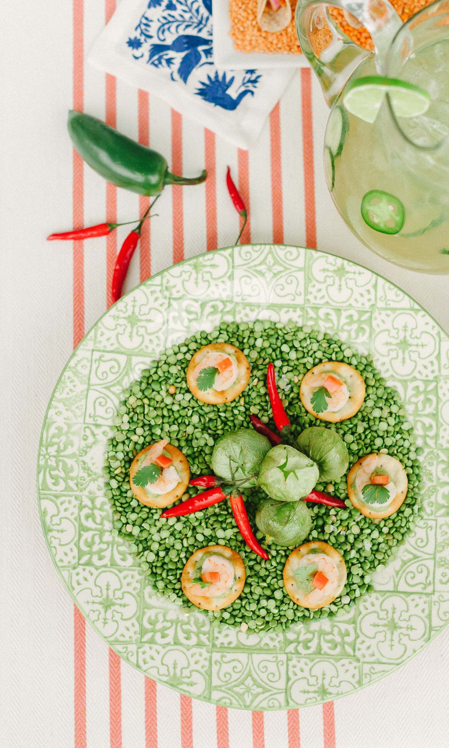 Lentils for Plate Decor